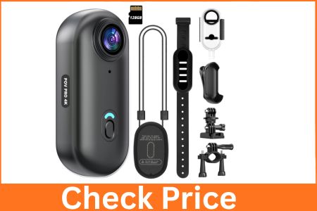 Intepoll Mini 4K WiFi Body Camera