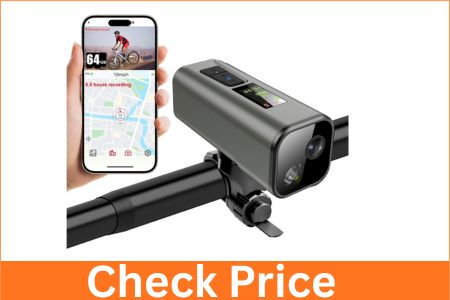 HUPEJOS 4K GPS Tracker Anti-Shake